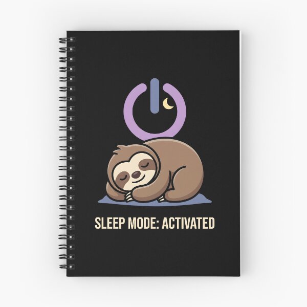 Item preview, Sleep Mode Activated Cute Sloth Sleeping Graphic designed and sold by SplashTastic.
