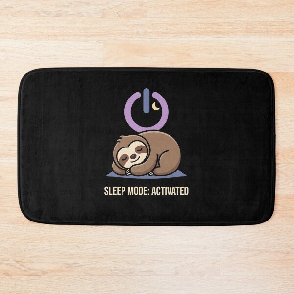 Item preview, Sleep Mode Activated Cute Sloth Sleeping Graphic designed and sold by SplashTastic.