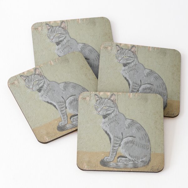 Item preview, Russian Blue Being Dramatically Aloof designed and sold by PictorialWhimsy.
