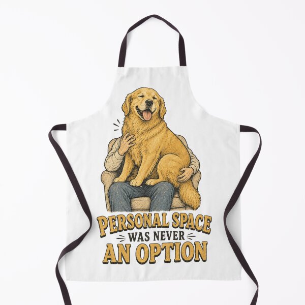 Item preview, Personal Space Was Never An Option Shirt, Funny Golden Retriever T-Shirt, Big Dog Lap Dog Tee, Dog Mom Gift Shirt, Vintage Dog Graphic designed and sold by TshirtsLabs.