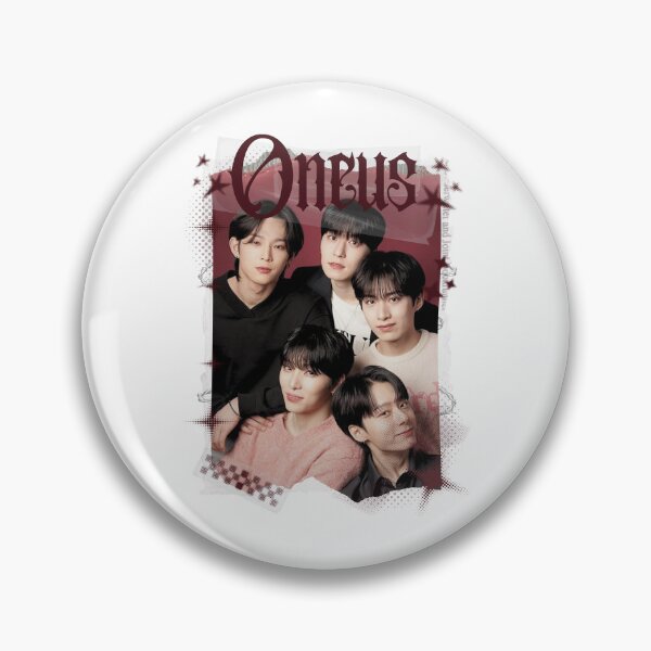 Item preview, ONEUS K-pop Boy Group Y2k Korean Pop Black and White Collage designed and sold by AJUNICE STUDIO.