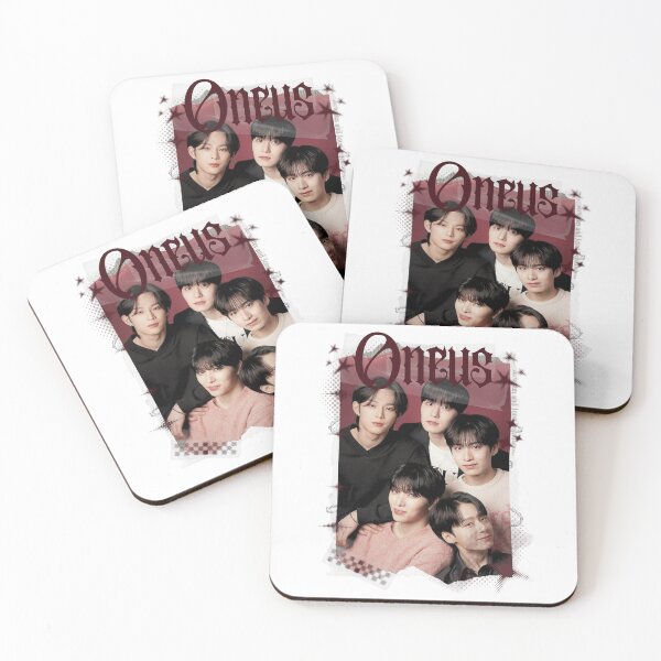 Item preview, ONEUS K-pop Boy Group Y2k Korean Pop Black and White Collage designed and sold by AJUNICE STUDIO.