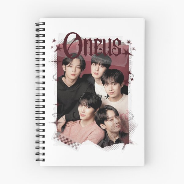 Item preview, ONEUS K-pop Boy Group Y2k Korean Pop Black and White Collage designed and sold by AJUNICE STUDIO.