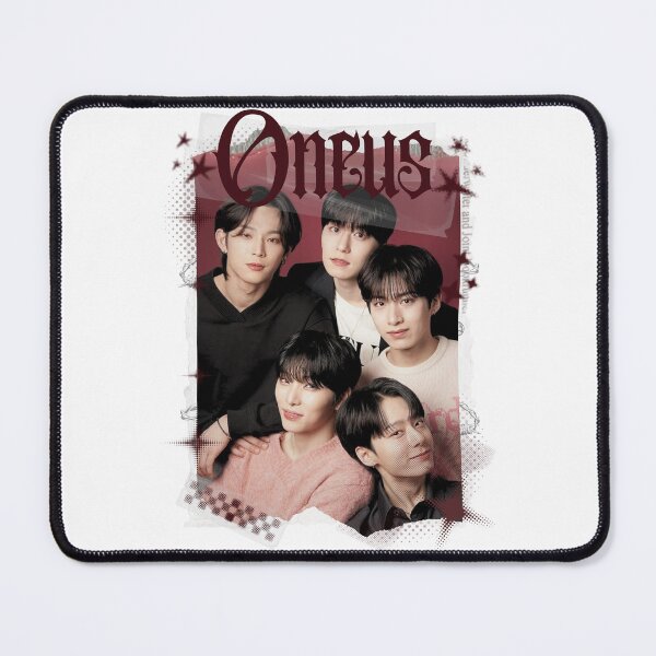 Item preview, ONEUS K-pop Boy Group Y2k Korean Pop Black and White Collage designed and sold by AJUNICE STUDIO.