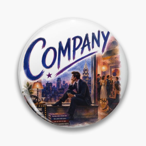Item preview, Company the Musical - Bobby  designed and sold by Lyric Vault - Rock on.