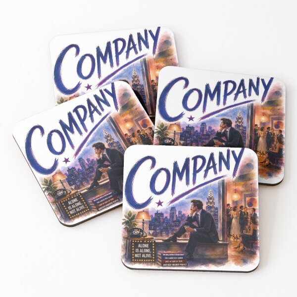 Item preview, Company the Musical - Bobby  designed and sold by Lyric Vault - Rock on.