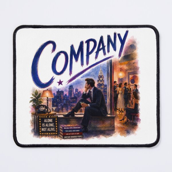 Item preview, Company the Musical - Bobby designed and sold by Lyric Vault - Rock on.