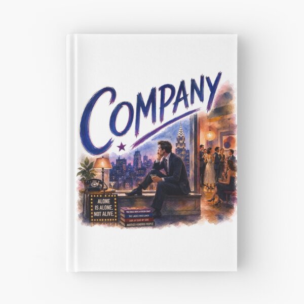 Item preview, Company the Musical - Bobby  designed and sold by Lyric Vault - Rock on.