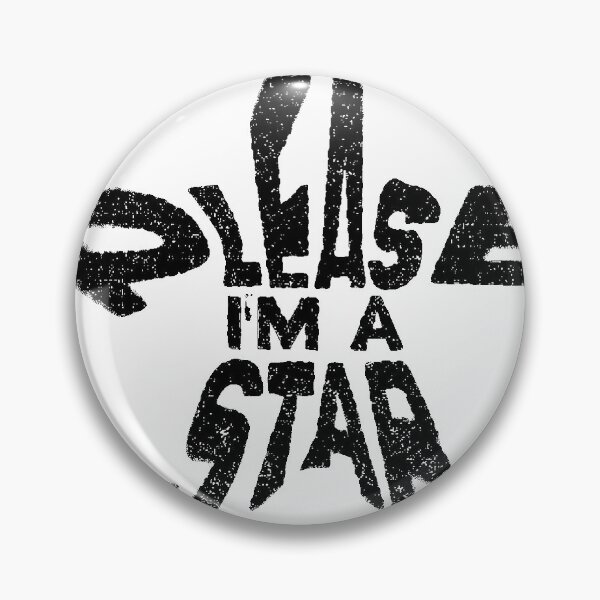 Item preview, Please Im A Star Y2K Typography designed and sold by Sharksito.
