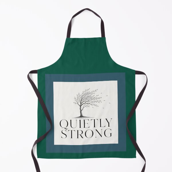 Item preview, Quietly Strong – Minimalist Inspirational Design designed and sold by TimelessTalks9.