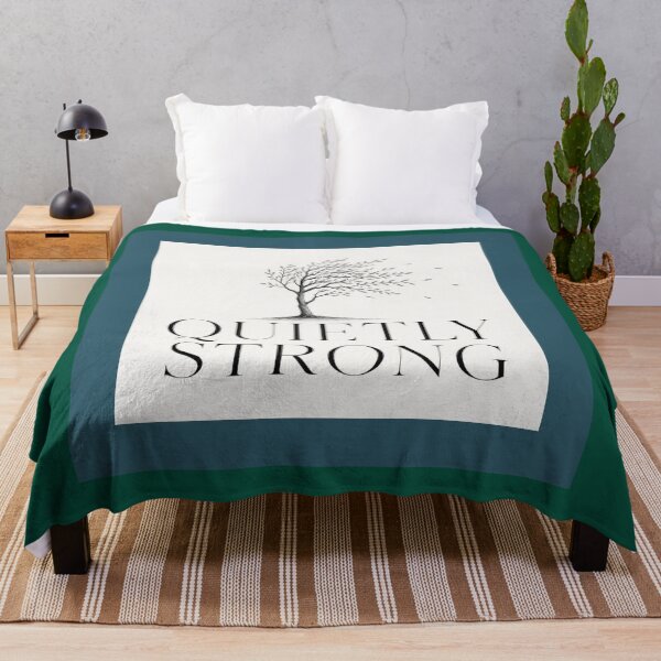 Item preview, Quietly Strong – Minimalist Inspirational Design designed and sold by TimelessTalks9.