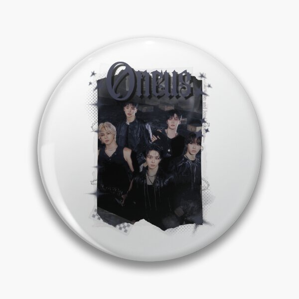 Item preview, ONEUS K-pop Boy Group Y2k Korean Pop Black and White Collage designed and sold by AJUNICE STUDIO.