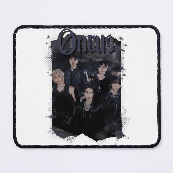 Item preview, ONEUS K-pop Boy Group Y2k Korean Pop Black and White Collage designed and sold by AJUNICE STUDIO.