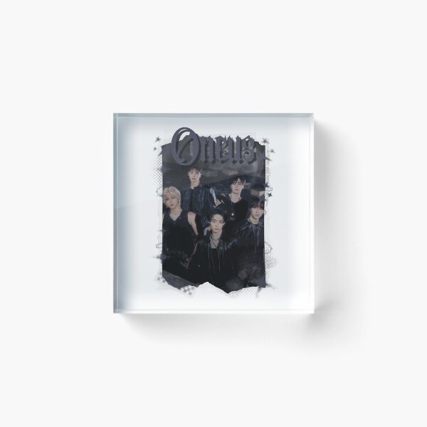 Item preview, ONEUS K-pop Boy Group Y2k Korean Pop Black and White Collage designed and sold by AJUNICE STUDIO.