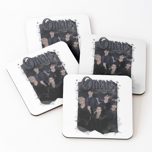 Item preview, ONEUS K-pop Boy Group Y2k Korean Pop Black and White Collage designed and sold by AJUNICE STUDIO.