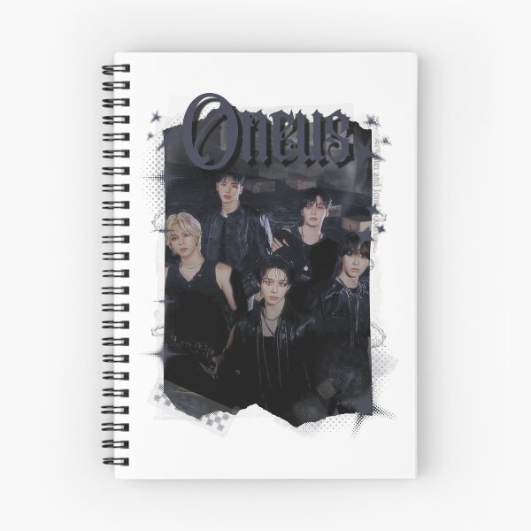 Item preview, ONEUS K-pop Boy Group Y2k Korean Pop Black and White Collage designed and sold by AJUNICE STUDIO.
