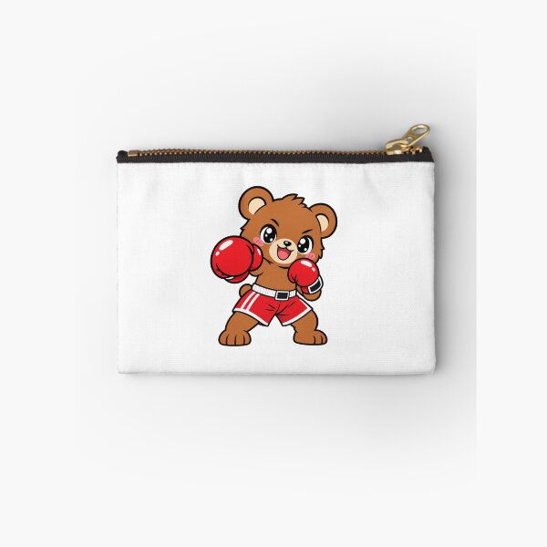 Item preview, Kawaii Bear Boxer Cute Boxing designed and sold by RonBear-Designs.