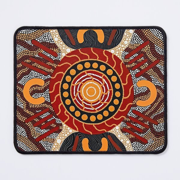 Item preview, Black Indigenous Pattern  designed and sold by andreisky.