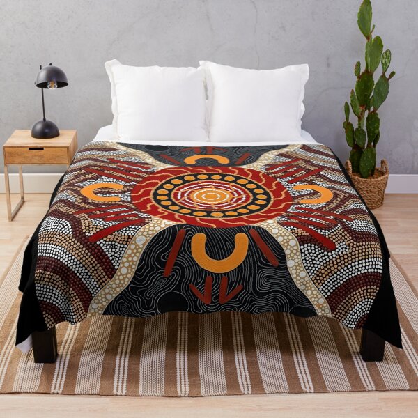 Item preview, Black Indigenous Pattern designed and sold by andreisky.