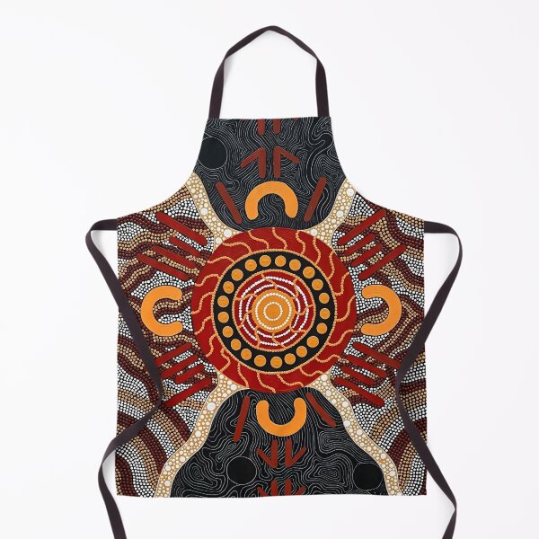 Item preview, Black Indigenous Pattern designed and sold by andreisky.
