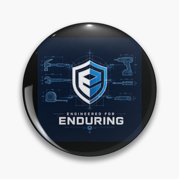 Item preview, Engineered For Enduring Trade Worker Blueprint Shirt designed and sold by StudioBilly3000.