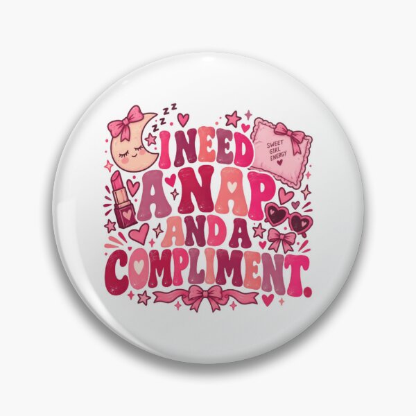 Item preview, I Need A Nap And A Compliment Women Mood Sleep Self Care Funny designed and sold by JonesFlora2025.