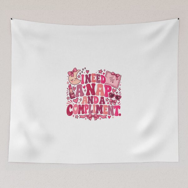 Item preview, I Need A Nap And A Compliment Women Mood Sleep Self Care Funny designed and sold by JonesFlora2025.