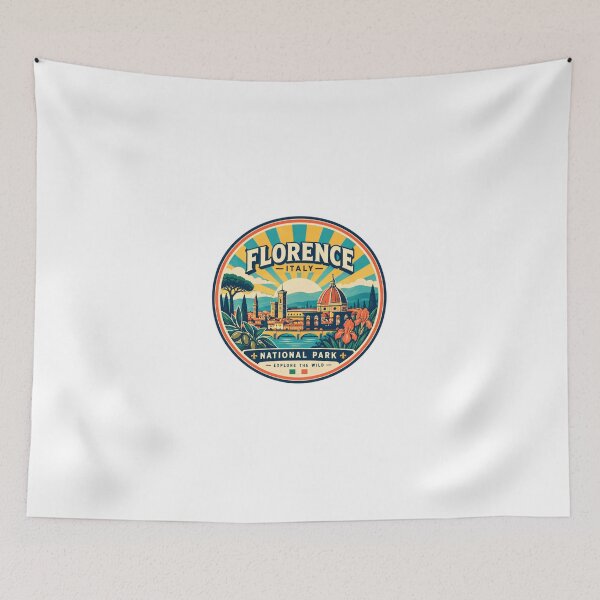 Item preview, Florence Italy National Park Explore The Wild Italian Travel Destination Souvenir designed and sold by Simsimah26Parks.