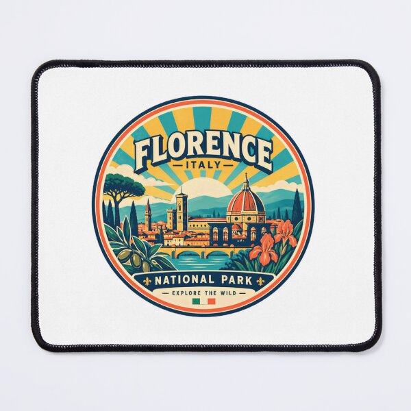Item preview, Florence Italy National Park Explore The Wild Italian Travel Destination Souvenir designed and sold by Simsimah26Parks.