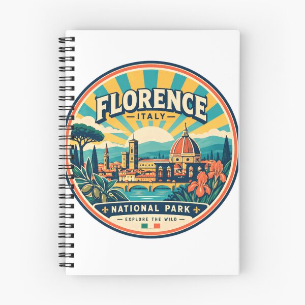 Item preview, Florence Italy National Park Explore The Wild Italian Travel Destination Souvenir designed and sold by Simsimah26Parks.