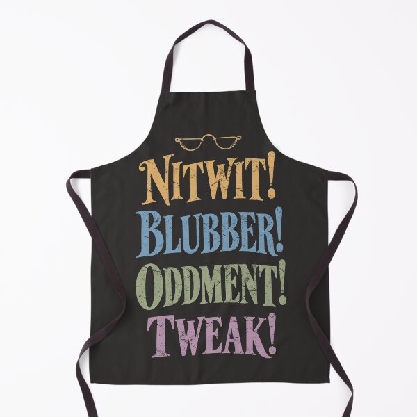 Item preview, Nitwit Blubber Oddment Tweak Wizard School Quote designed and sold by pixiedustpaint.
