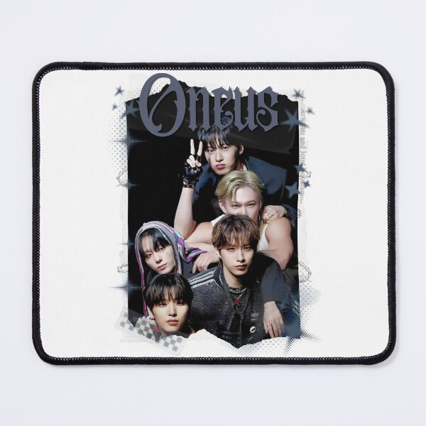 Item preview, ONEUS K-pop Boy Group Y2k Korean Pop Black and White Collage designed and sold by AJUNICE STUDIO.