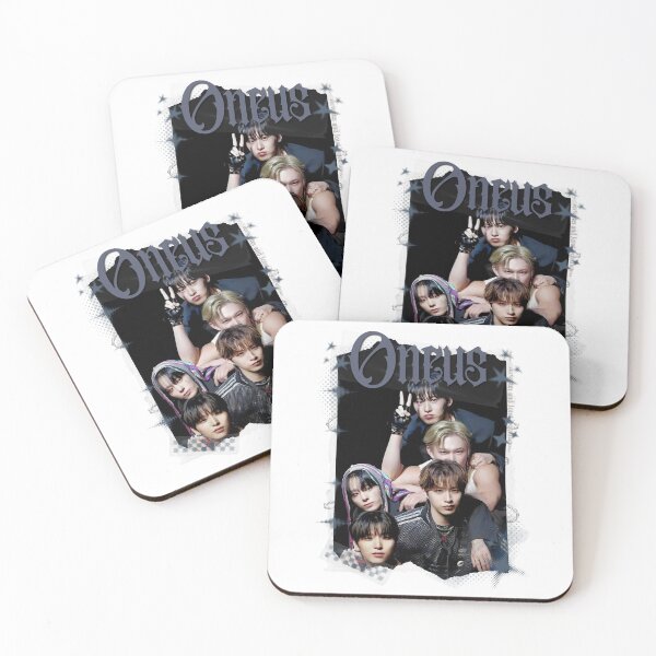 Item preview, ONEUS K-pop Boy Group Y2k Korean Pop Black and White Collage designed and sold by AJUNICE STUDIO.