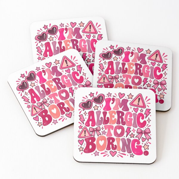 Item preview, I'm Allergic To Boring Fun Personality Sassy Attitude designed and sold by JonesFlora2025.