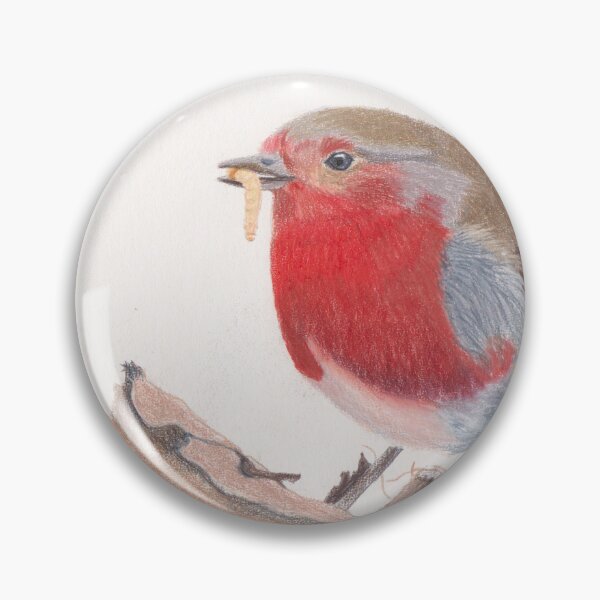 Item preview, Christmas robin designed and sold by SandraAnimalArt.