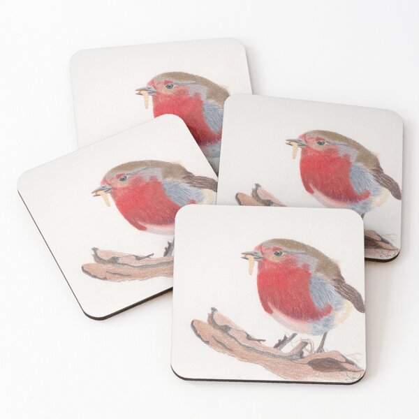 Item preview, Christmas robin designed and sold by SandraAnimalArt.