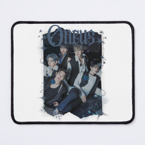 Item preview, ONEUS K-pop Boy Group Y2k Korean Pop Black and White Collage designed and sold by AJUNICE STUDIO.