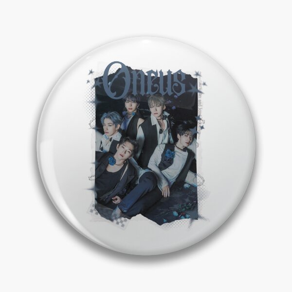 Item preview, ONEUS K-pop Boy Group Y2k Korean Pop Black and White Collage designed and sold by AJUNICE STUDIO.