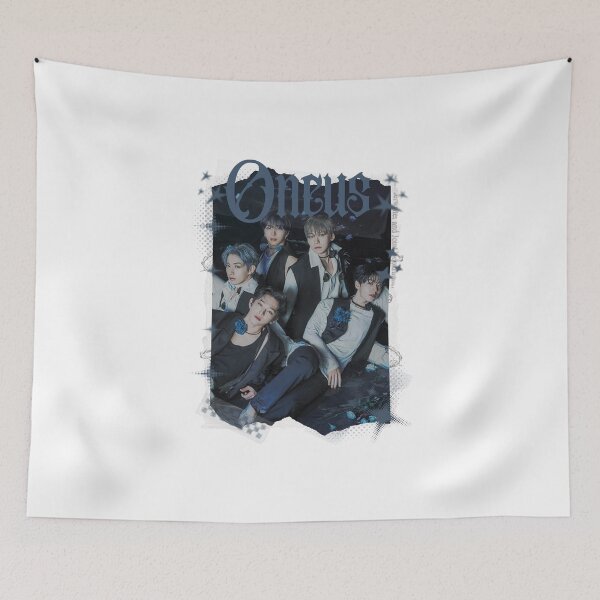 Item preview, ONEUS K-pop Boy Group Y2k Korean Pop Black and White Collage designed and sold by AJUNICE STUDIO.