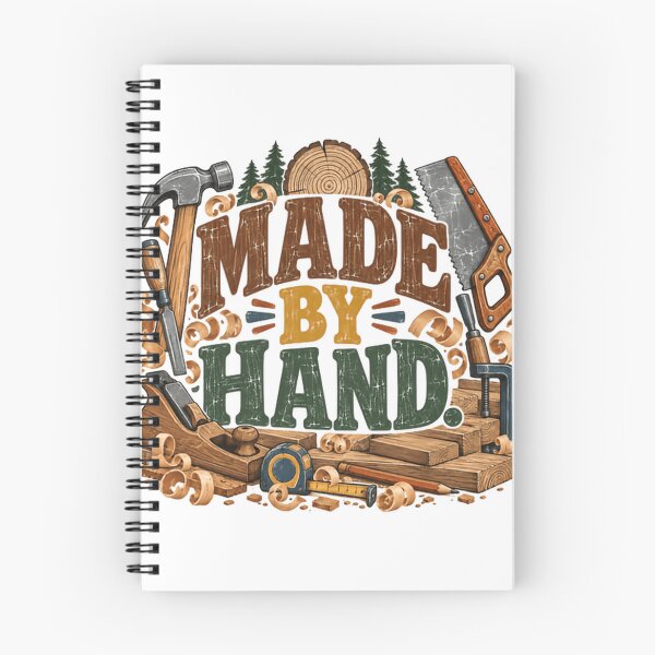 Item preview, Made By Hand Woodworking Woodworker Carpenter Artisan designed and sold by JonesFlora2025.