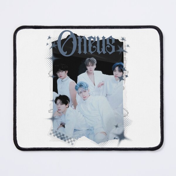 Item preview, ONEUS K-pop Boy Group Y2k Korean Pop Black and White Collage designed and sold by AJUNICE STUDIO.