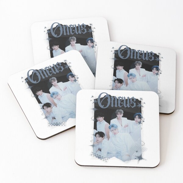 Item preview, ONEUS K-pop Boy Group Y2k Korean Pop Black and White Collage designed and sold by AJUNICE STUDIO.