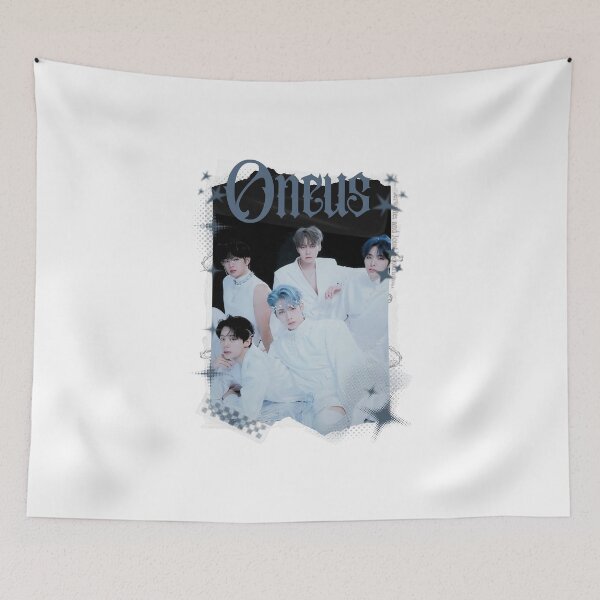 Item preview, ONEUS K-pop Boy Group Y2k Korean Pop Black and White Collage designed and sold by AJUNICE STUDIO.