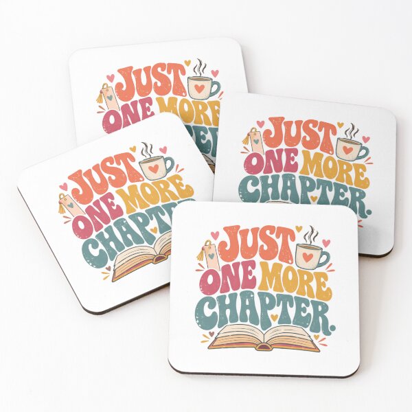 Item preview, Just One More Chapter Book Lover Reader Coffee Bibliophile designed and sold by RetroMini2026.