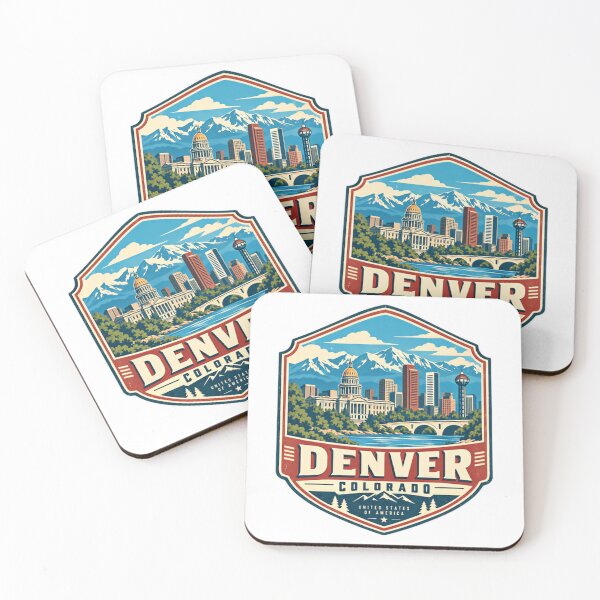 Item preview, Denver Colorado United States Of America Travel Souvenir Mountains designed and sold by Simsimah26Parks.