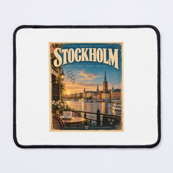 Item preview, Stockholm Sweden – Vintage Nordic City designed and sold by Fleetwood1994.