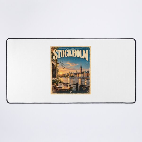 Item preview, Stockholm Sweden – Vintage Nordic City designed and sold by Fleetwood1994.