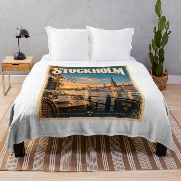 Item preview, Stockholm Sweden – Vintage Nordic City designed and sold by Fleetwood1994.