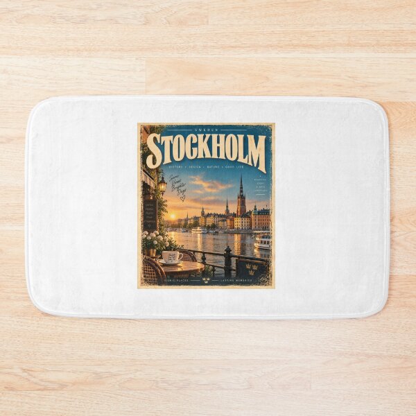 Item preview, Stockholm Sweden – Vintage Nordic City designed and sold by Fleetwood1994.