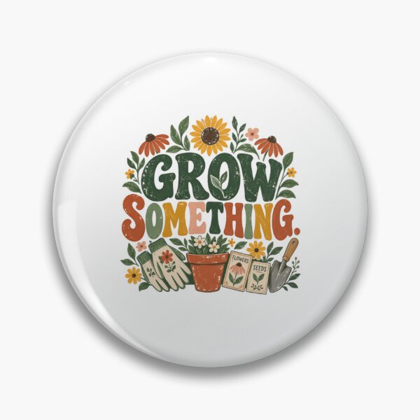 Item preview, Grow Something Garden Plants Gardener Seed Planter designed and sold by RetroMini2026.